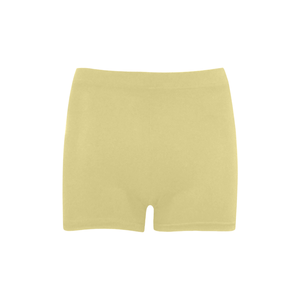 Custard Color Accent Briseis Skinny Shorts (Model L04)