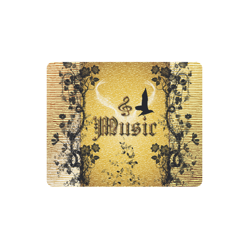 Music, decorative clef Rectangle Mousepad