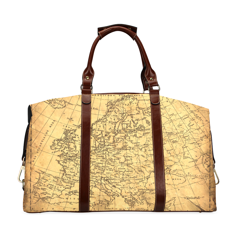 World Map Classic Travel Bag (Model 1643)