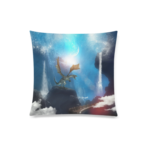 The dragon Custom Zippered Pillow Case 20"x20"(Twin Sides)