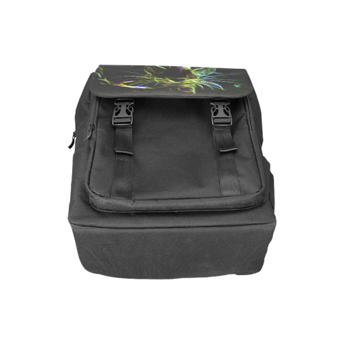 Neon Leopard Casual Shoulders Backpack (Model 1623)
