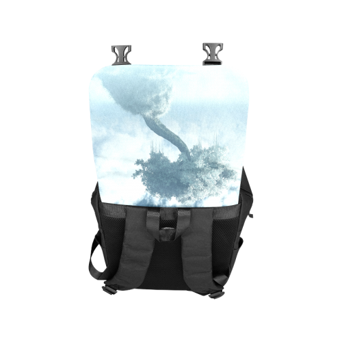 Frozen Tree at the lake Casual Shoulders Backpack (Model 1623)