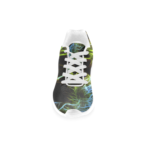 Neon Leopard Women’s Running Shoes (Model 020)