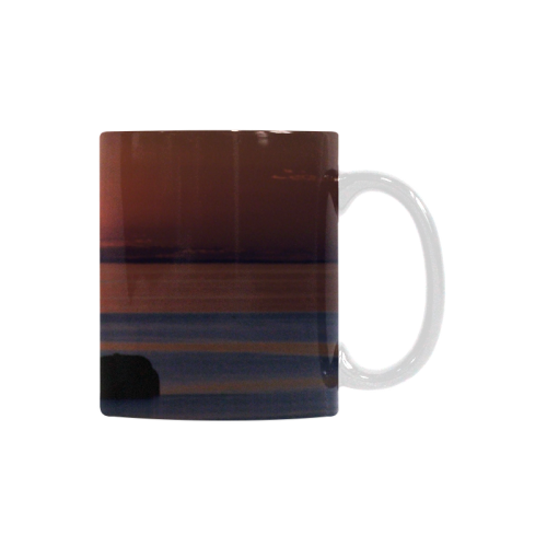 Shockwave Sunset White Mug(11OZ)