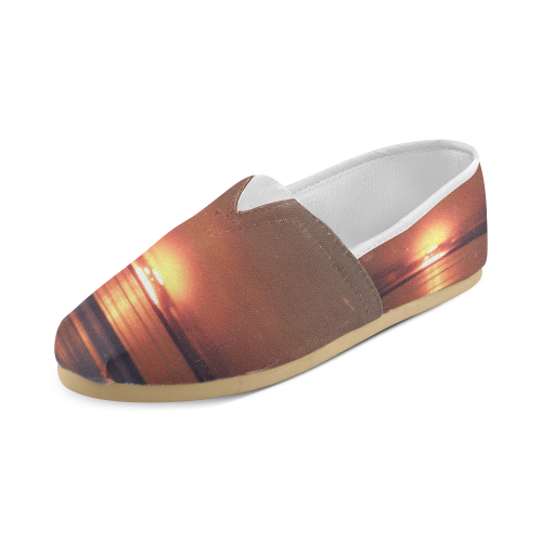Shockwave Sunset Unisex Casual Shoes (Model 004)