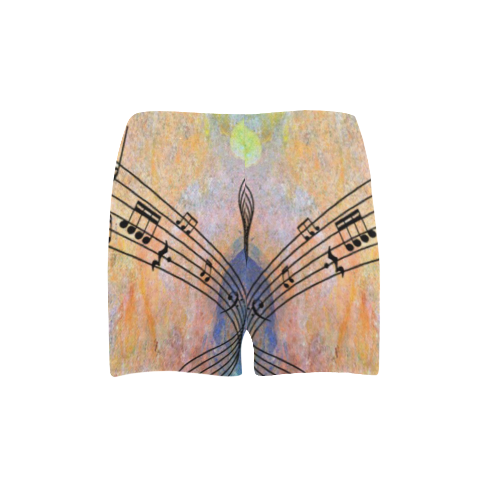abstract music Briseis Skinny Shorts (Model L04)