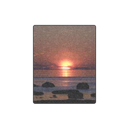 Shockwave Sunset Blanket 40"x50"