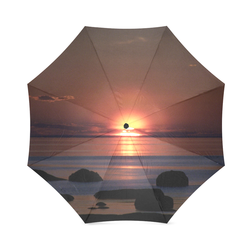 Shockwave Sunset Foldable Umbrella (Model U01)