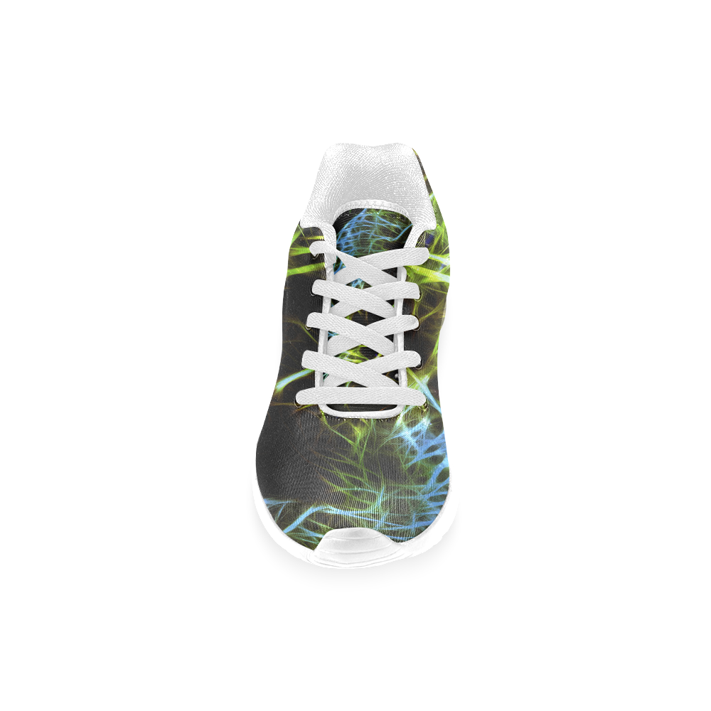 Neon Leopard Men’s Running Shoes (Model 020)