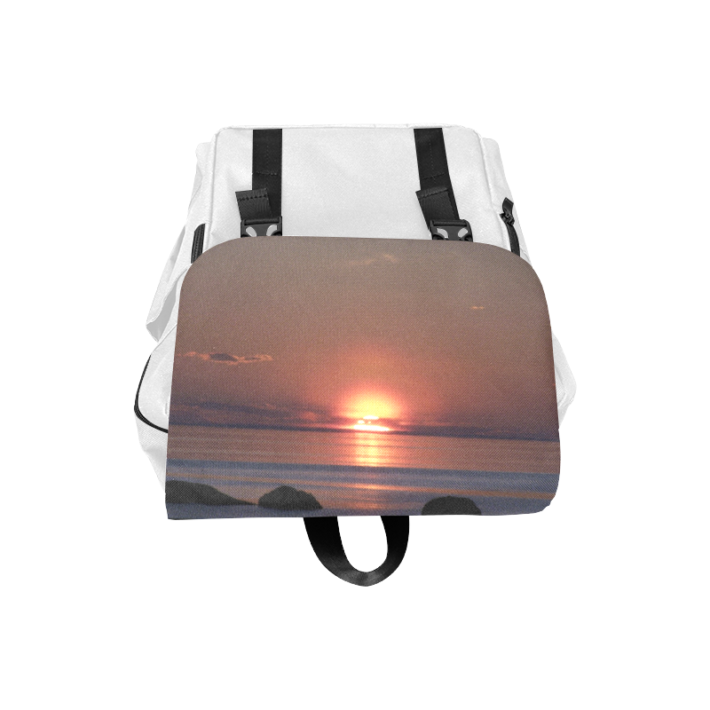 Shockwave Sunset Casual Shoulders Backpack (Model 1623)