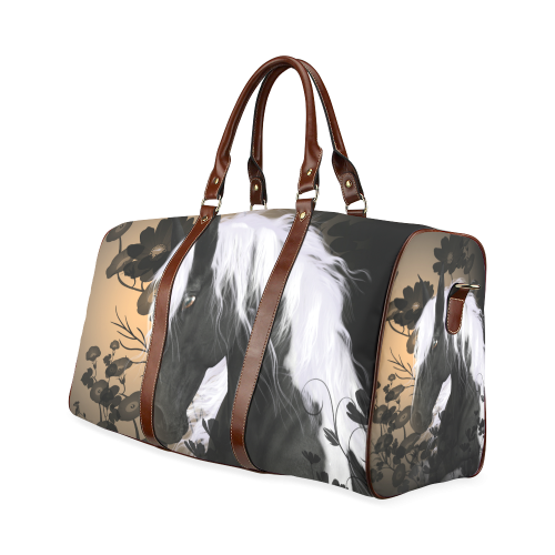 Beautiful horse Waterproof Travel Bag/Small (Model 1639)