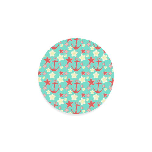 Summer pattern Round Coaster