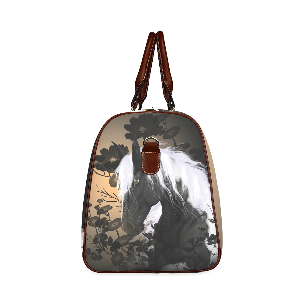 Beautiful horse Waterproof Travel Bag/Small (Model 1639)