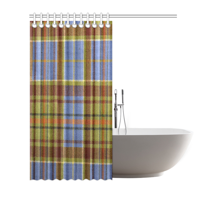 ADAM TARTAN Shower Curtain 66"x72"