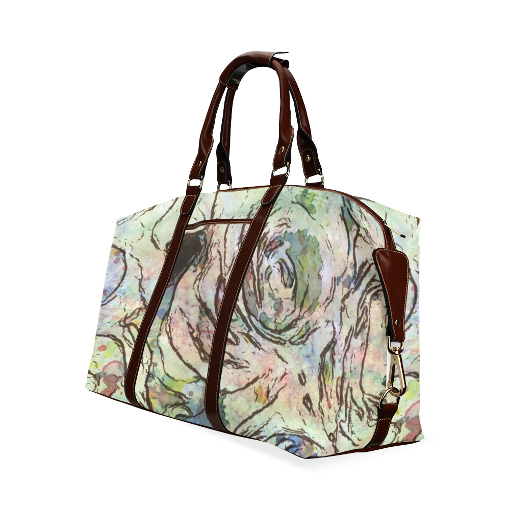 Floral Art Studio 6216A Classic Travel Bag (Model 1643)