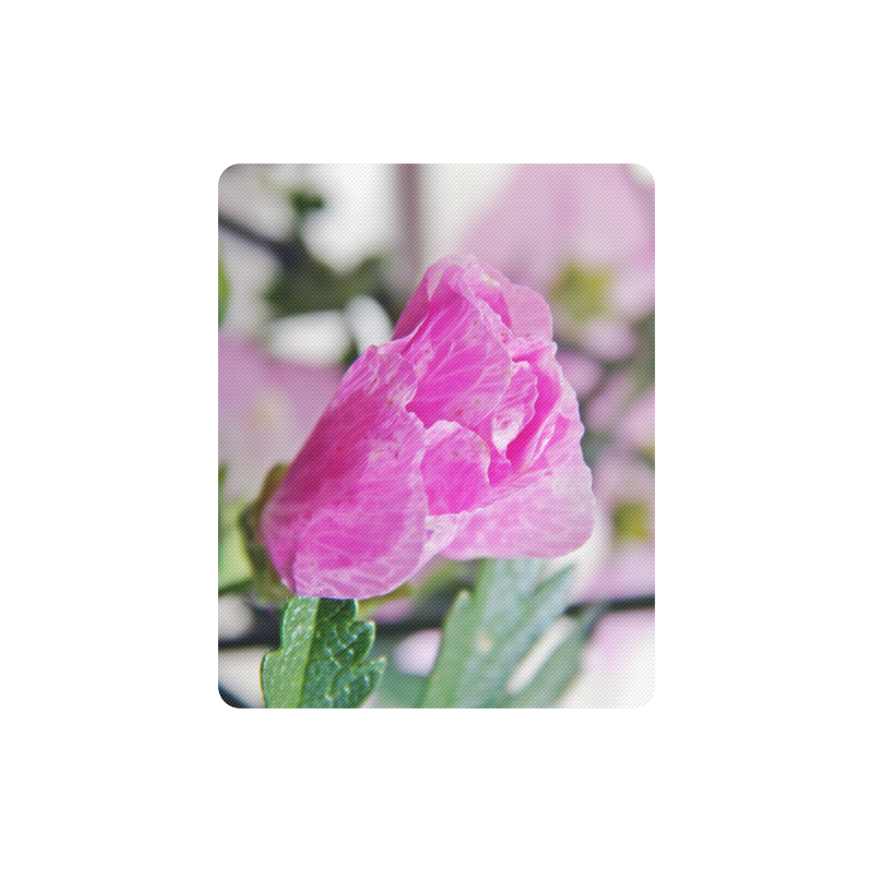 Musk Mallow Rectangle Mousepad