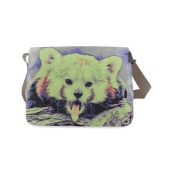 Panda Bear Messenger Bag (Model 1628) | ID: D590684