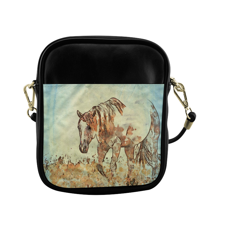 Art Studio 12216 Horse Sling Bag (Model 1627)