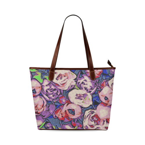 Floral Art Studio 28216Z Shoulder Tote Bag (Model 1646)