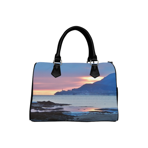 Sunrise in Tourelle Boston Handbag (Model 1621)