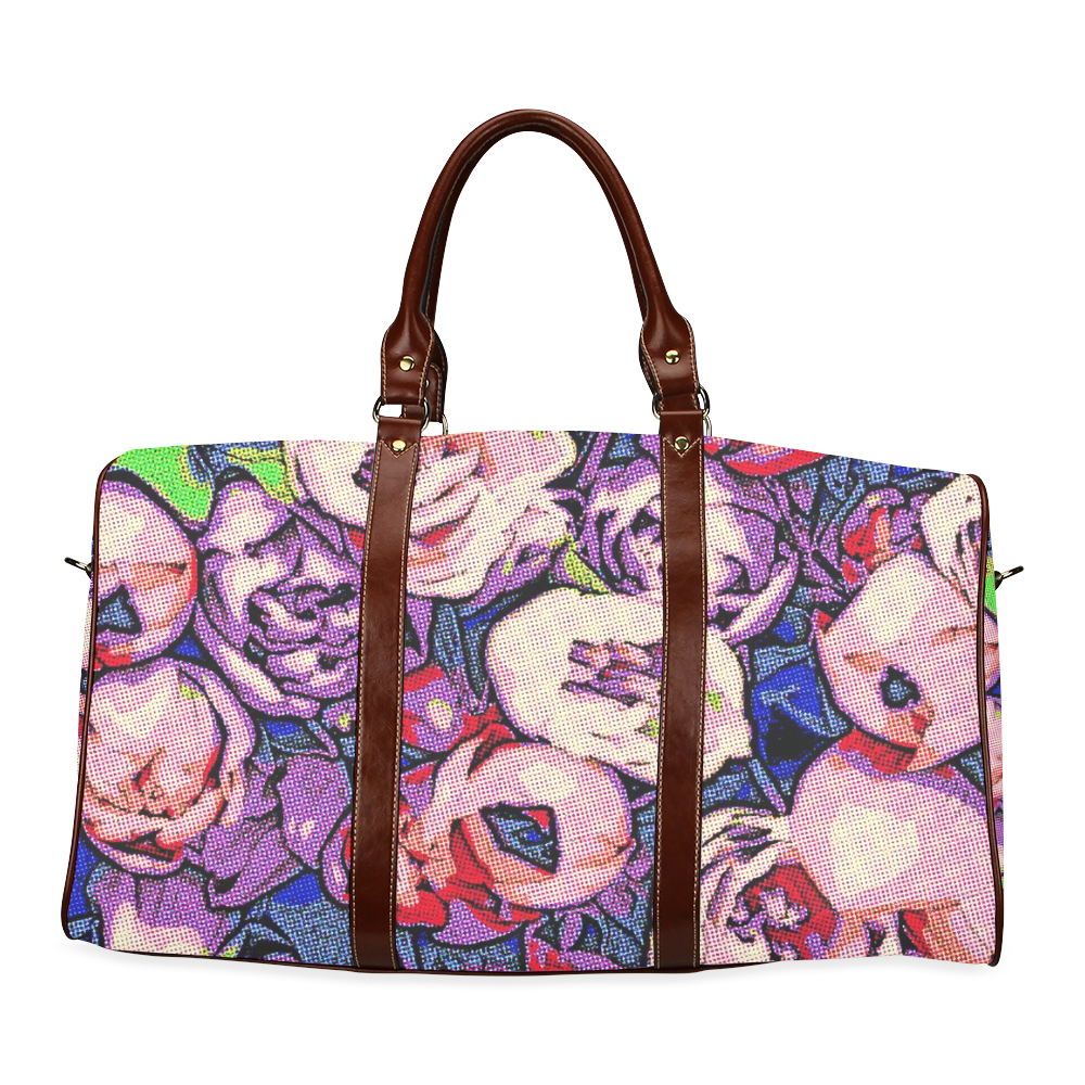 Floral Art Studio 28216Z Waterproof Travel Bag/Small (Model 1639)