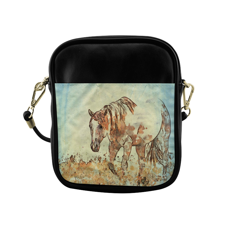 Art Studio 12216 Horse Sling Bag (Model 1627)