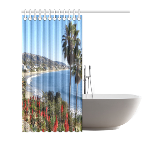 Travel-Laguna Beach Shower Curtain 66"x72"