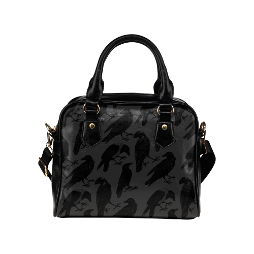 The Raven Shoulder Handbag (Model 1634) | ID: D165817