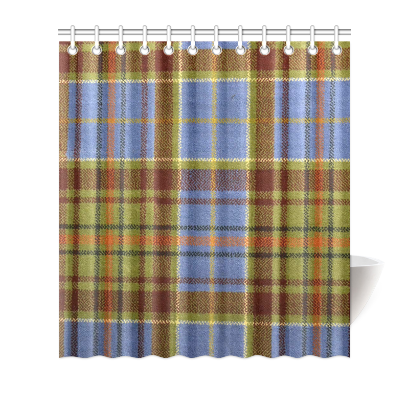 ADAM TARTAN Shower Curtain 66"x72"