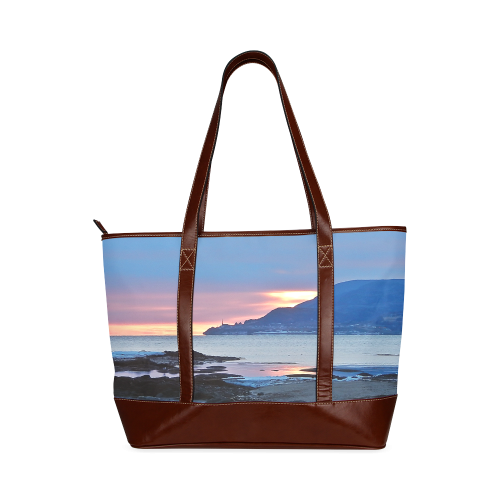 Sunrise in Tourelle Tote Handbag (Model 1642)