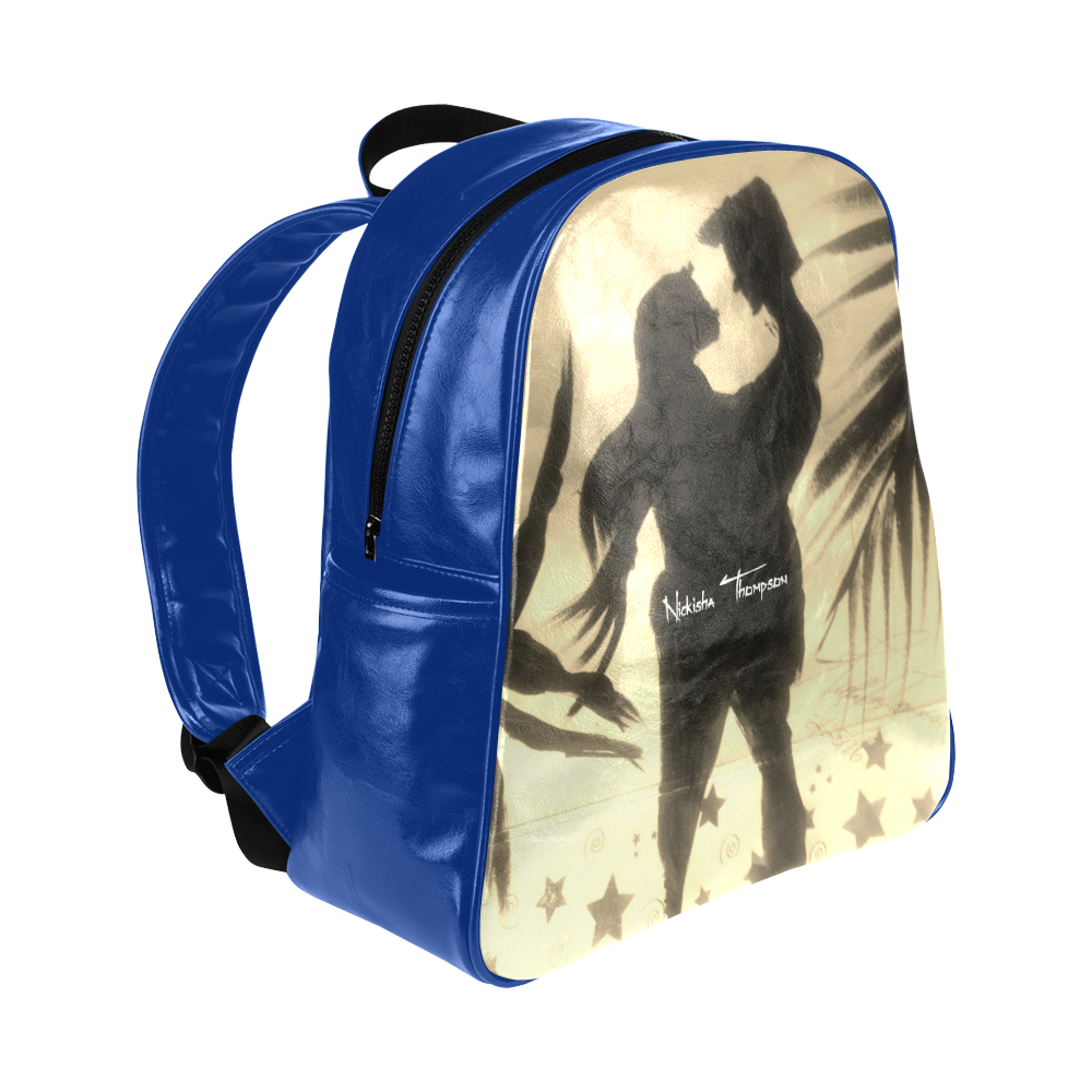 Beach lovers Multi-Pockets Backpack (Model 1636)