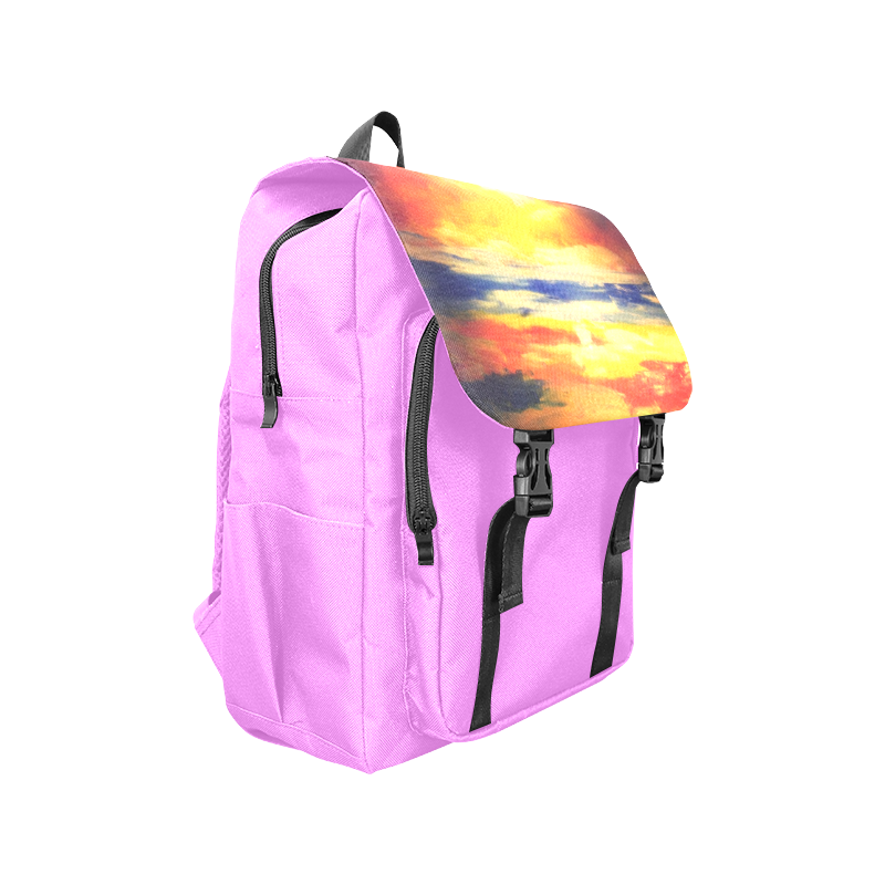 sunset backpack Casual Shoulders Backpack (Model 1623)