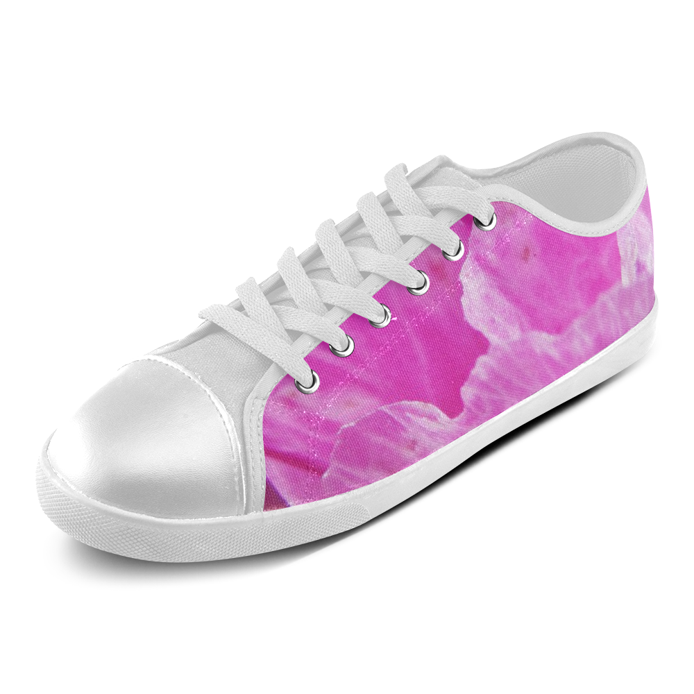Musk Mallow. Women's Canvas Shoes (Model 016)