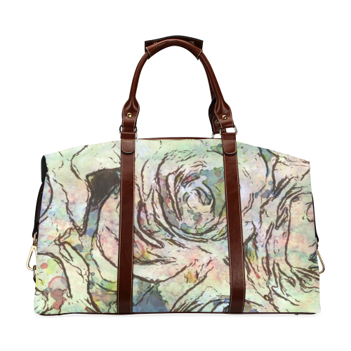 Floral Art Studio 6216A Classic Travel Bag (Model 1643)