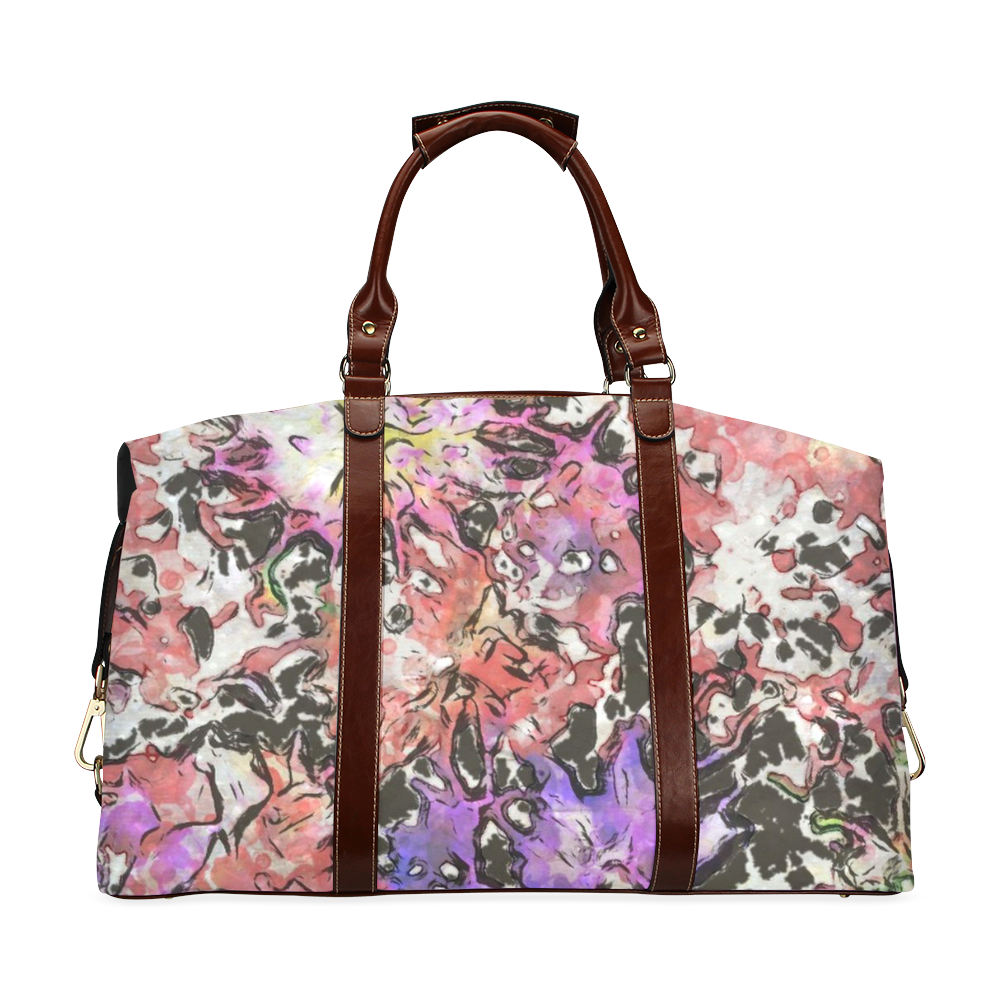 Floral Art Studio 6216B Classic Travel Bag (Model 1643)