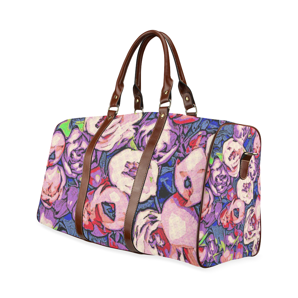 Floral Art Studio 28216Z Waterproof Travel Bag/Small (Model 1639)