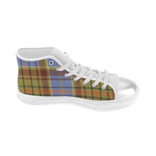 ADAM TARTAN Women's Classic High Top Canvas Shoes (Model 017)