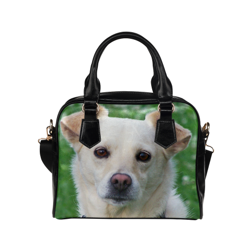 Dog face close-up Shoulder Handbag (Model 1634)
