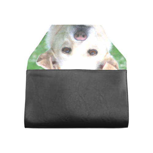 Dog face close-up Clutch Bag (Model 1630)