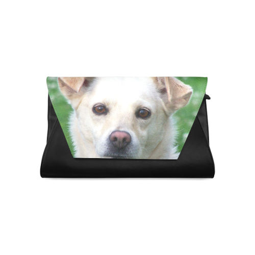 Dog face close-up Clutch Bag (Model 1630)