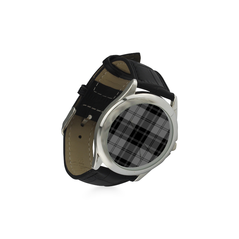 Douglas Tartan Women's Classic Leather Strap Watch(Model 203)