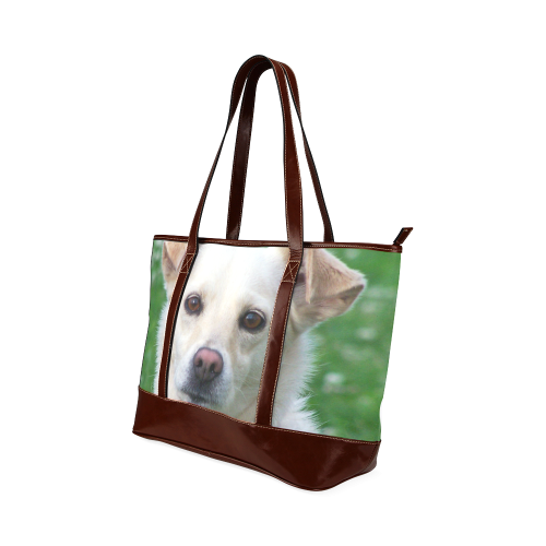 Dog face close-up Tote Handbag (Model 1642)