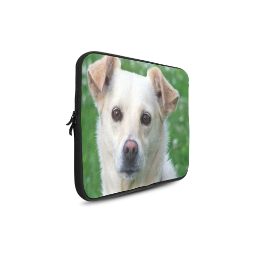 Dog face close-up Custom Sleeve for Laptop 17"