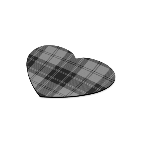 Douglas Tartan Heart-shaped Mousepad