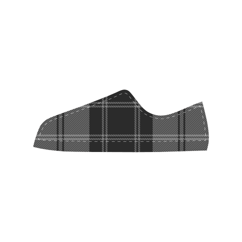 Douglas Tartan Women's Classic Canvas Shoes (Model 018)