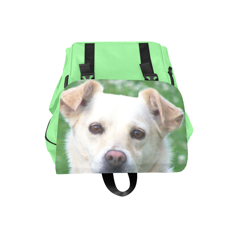 Dog face close-up Casual Shoulders Backpack (Model 1623)