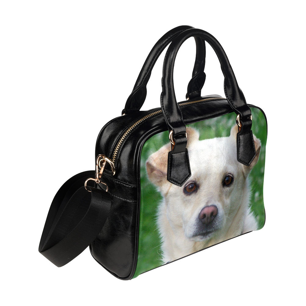 Dog face close-up Shoulder Handbag (Model 1634)