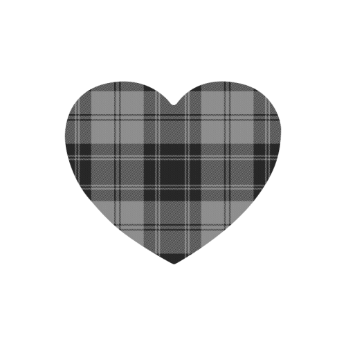 Douglas Tartan Heart-shaped Mousepad