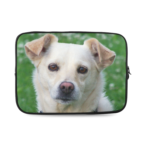 Dog face close-up Custom Laptop Sleeve 14''