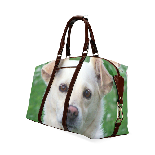 Dog face close-up Classic Travel Bag (Model 1643)